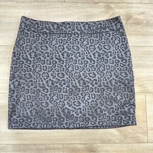 Leopard Print Skirt